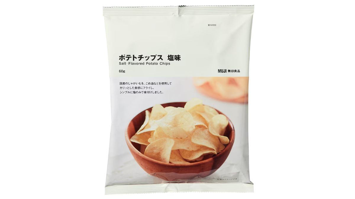 無印良品:ポテトチップス塩味