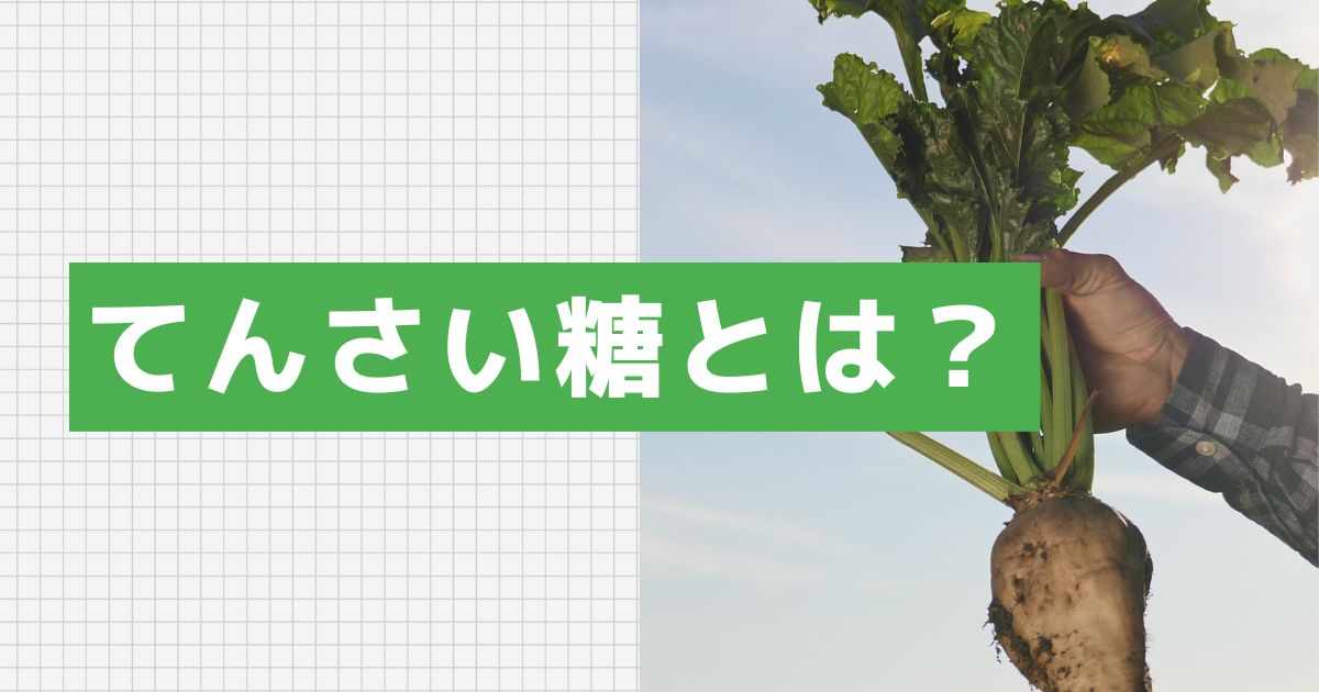 てんさい糖ってどんな砂糖?